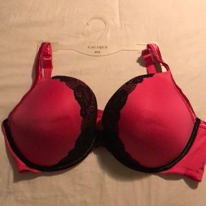 Cacique pink bra